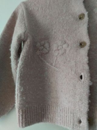 Chaqueta rosa palo niña. Talla 4 años. 104 CMS.