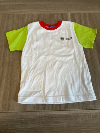 Camiseta CEU blanca y verde