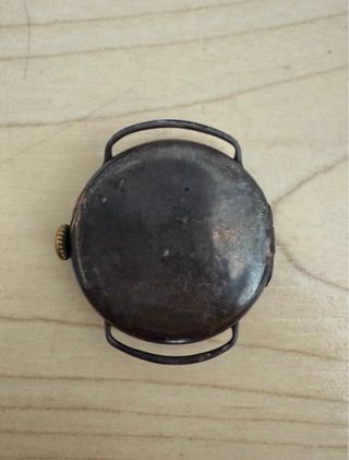 Reloj Omega Vintage Plata ( 1915 ). FUNCIONANDO.