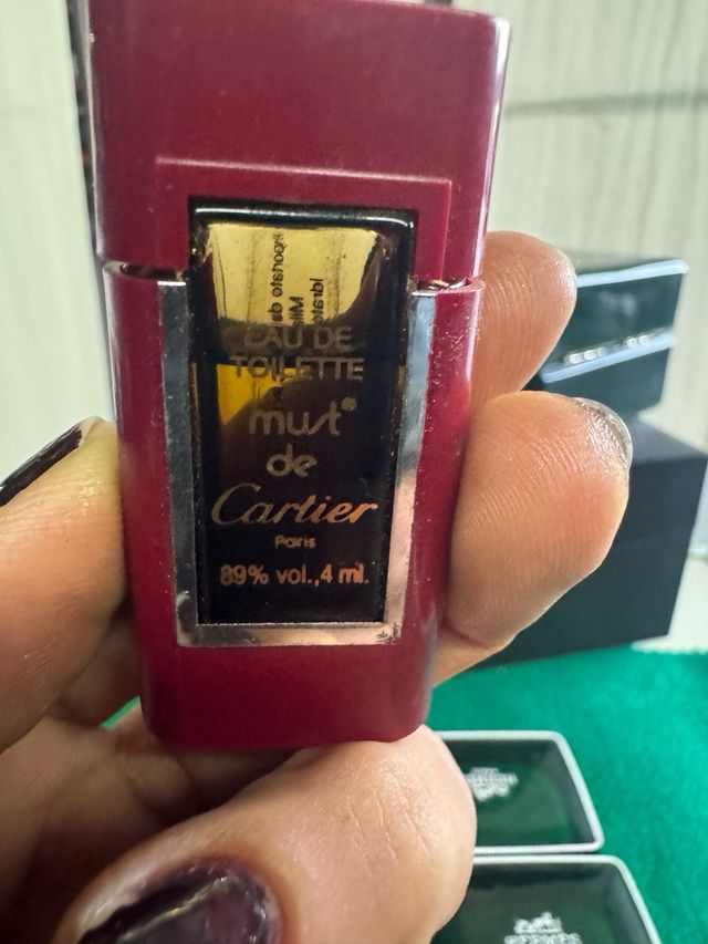 Miniaturas Cartier Must de Cartier 4 ml