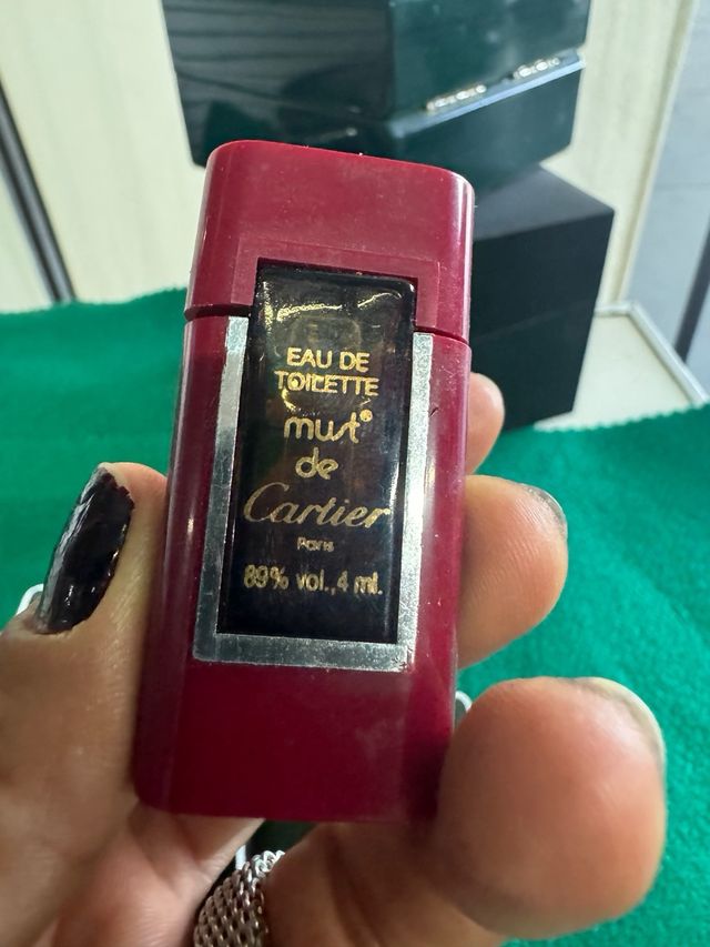 Miniaturas Cartier Must de Cartier 4 ml