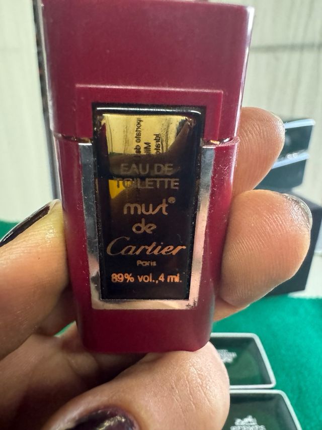 Miniaturas Cartier Must de Cartier 4 ml