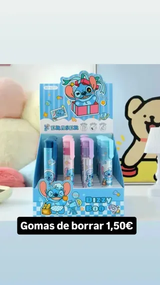 Gomas de borrar Stitch