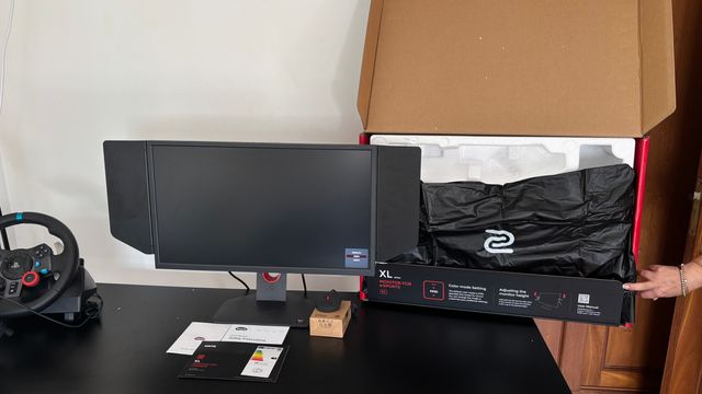 Monitor BenQ XL 360Hz E-Sports 0.01ms DyAc+