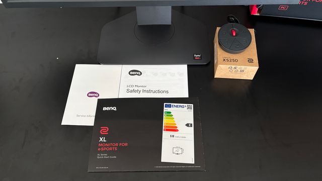 Monitor BenQ XL 360Hz E-Sports 0.01ms DyAc+