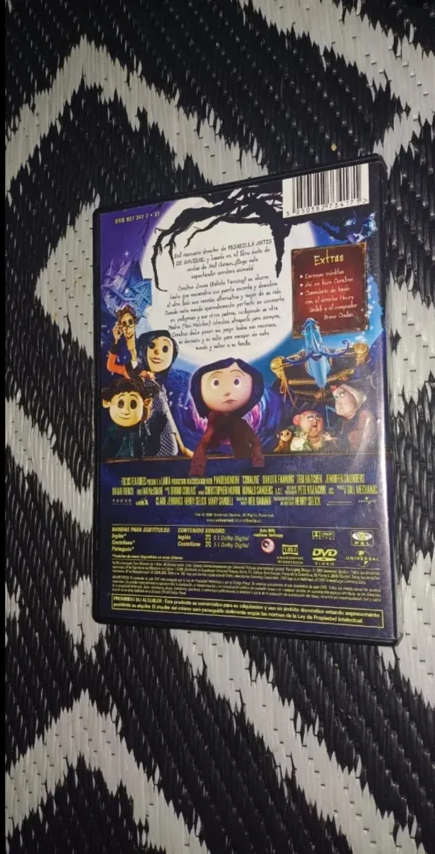 LOS MUNDOS DE CORALINE : DVD DESCATALOGADO 