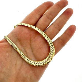 GARGANTILLA DE ORO DE 18 QUILATES