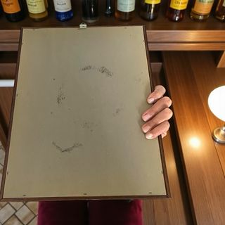 Specchio pubblicitario Martini Vintage Originale