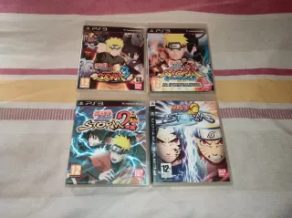 Pack 4 Juegos Naruto PS3 PlayStation 