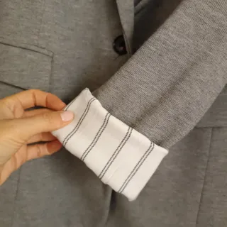 Chaqueta Blazer Stradivarius Gris