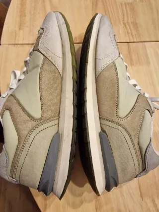Zapatillas Hoff Beige, Gris y verde