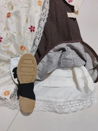 Traje regional niña talla 12