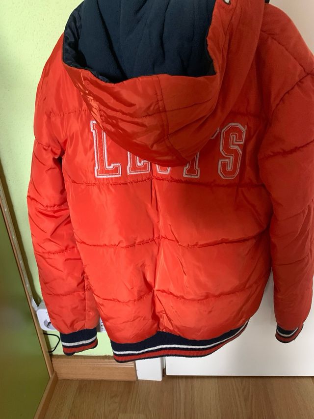 Cazadora Levi's niño naranja talla 14