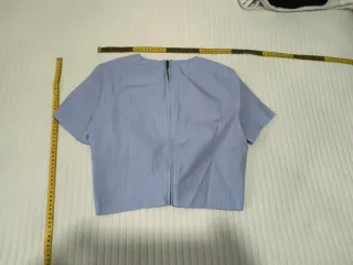 Blusa Zara Trafaluc azul