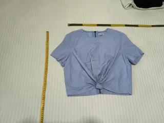 Blusa Zara Trafaluc azul