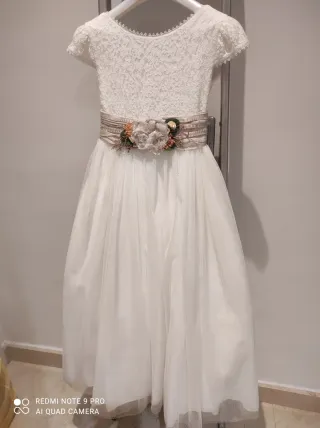 Vestido de comunión COCONUT con complementos