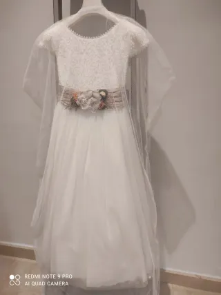 Vestido de comunión COCONUT con complementos