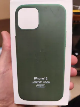 Funda iPhone 15 Apple Verde MagSafe