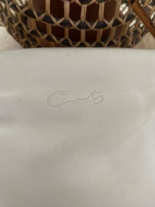 Bolso de hombro Cats blanco