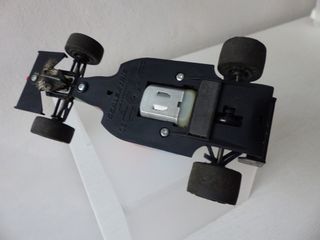 Coche F1 Scalextric Benetton Inglaterra