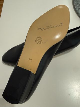 Zapatos de piel negros