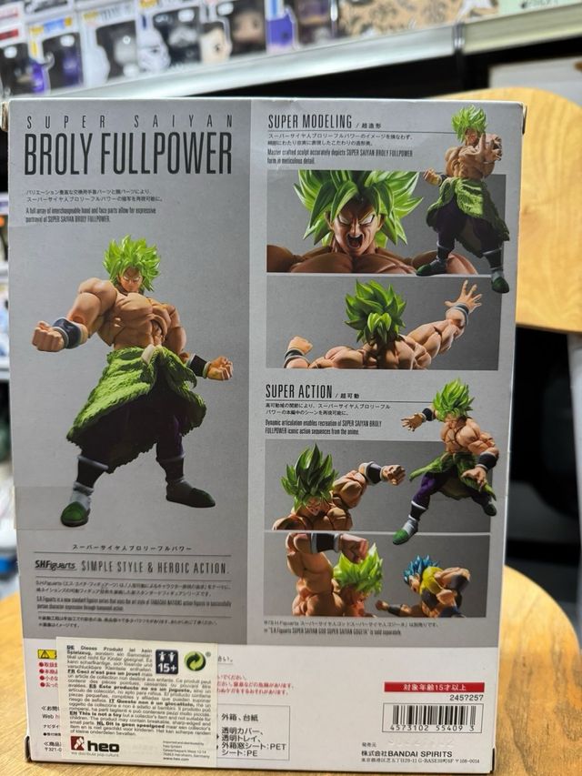 Bambola articolata Broly Saiyan Power