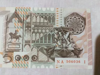 Banconota 5000 Lire Antonello da Messina FDS