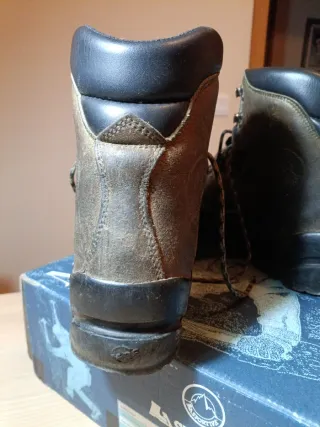 Bota La Sportiva Makalu Hombre Beige/Negro