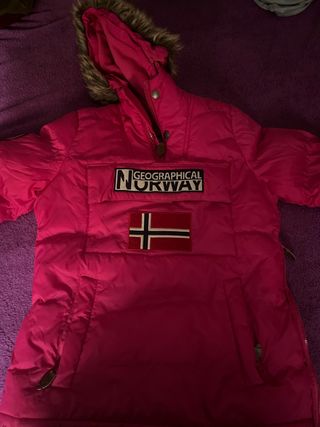 Abrigo Geographical Norway Rosa
