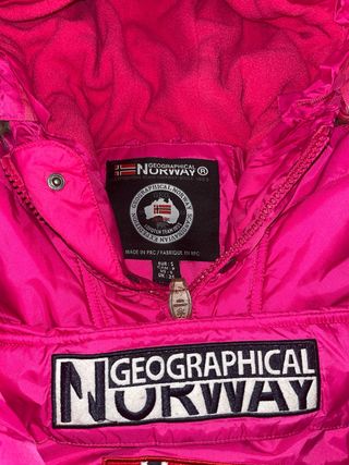 Abrigo Geographical Norway Rosa