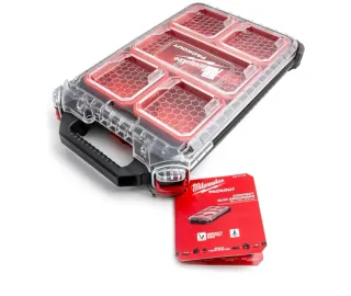 Organizador Milwaukee Packout Slim Compacto