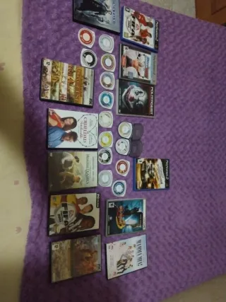Lote Juegos PSP, PS2, PC y Películas