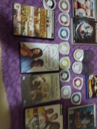 Lote Juegos PSP, PS2, PC y Películas