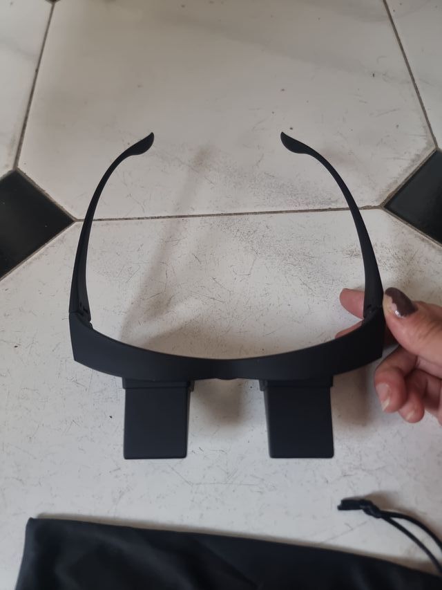 Gafas de escalada con espejos