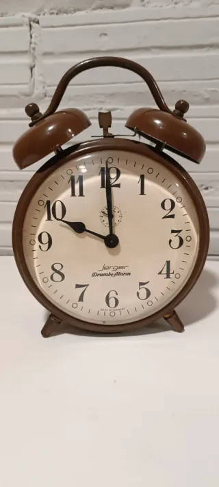 Reloj despertador Jerger antiguo