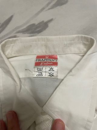 Camisa Vintage Hombre Bordada Talla 40
