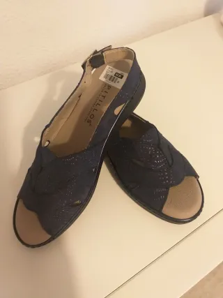 Zapatillas Pitillos Mujer Talla 38 Azul