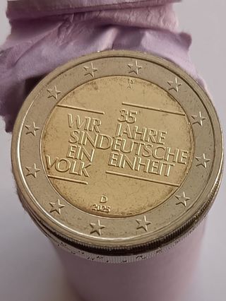 25 Monedas 2€ Alemania 2025 UNC