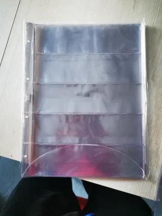 Hojas para billetes, 2 paquetes de 10