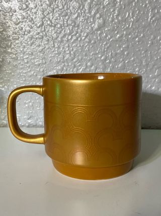 Taza Disney Colección 12 Meses Dorada