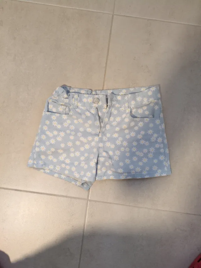 Shorts Mango flores 12 años