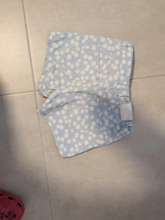 Shorts Mango flores 12 años