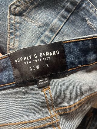 Pantalón vaquero Supply & Demand Talla 32