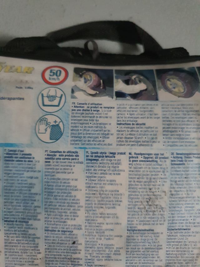 Cadenas Nieve Goodyear Q09