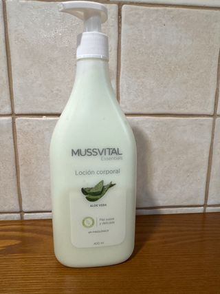 Loción Corporal Mussvital Aloe Vera 400ml
