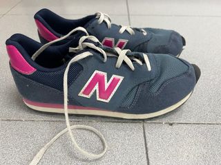 Zapatillas New Balance niña azul y rosa talla 34,5