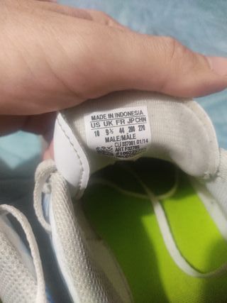 Zapatillas Adidas Fútbol Talla 44
