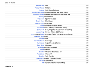 CDs Compilatorios DJs Sasha, Carl Cox, Derrick May