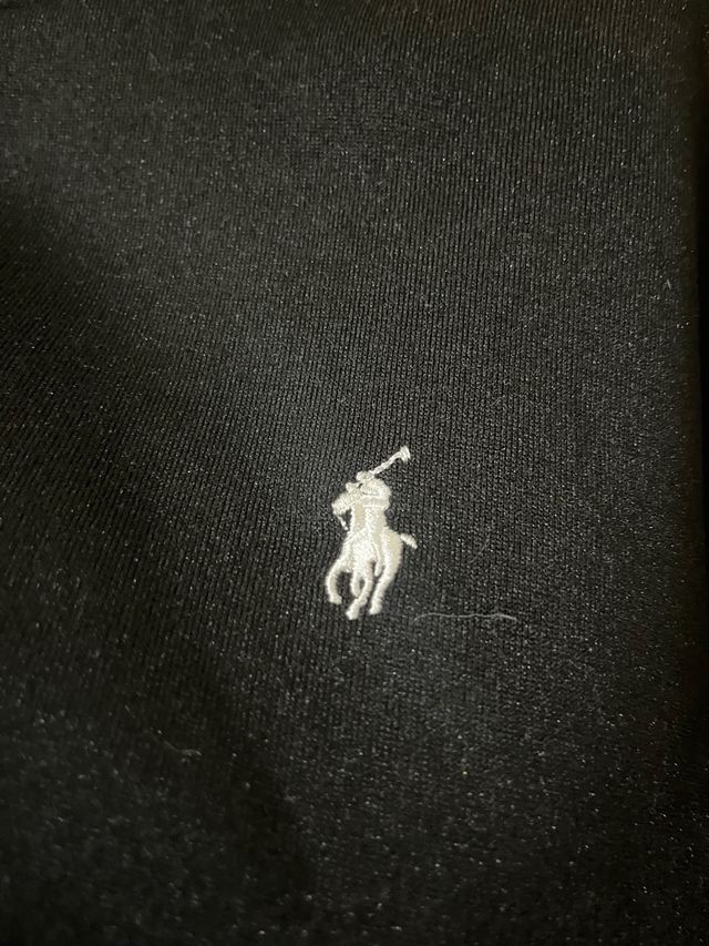 Sudadera Polo Ralph Lauren Negra Cremallera