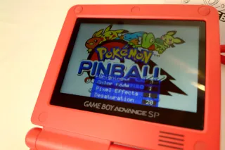 Nintendo Game Boy Advance SP Pokedex Edition IPSv5